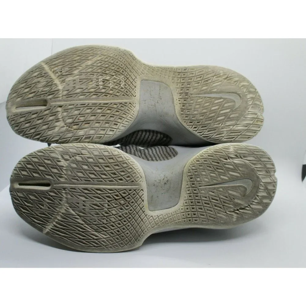 Nike Zoom Clear Out Men's Basketball Shoes SIZE 8.5 GREY/WHITE Style 844370-002 - Picture 6 of 10